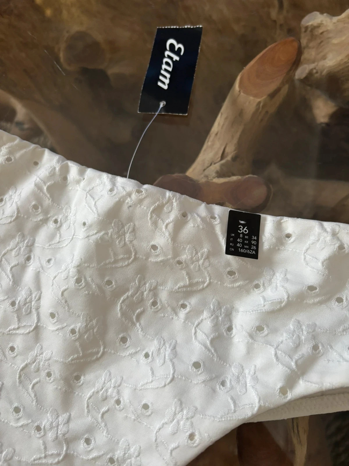 Bras de bikini Etam blanco brasileño 36 – photo 3